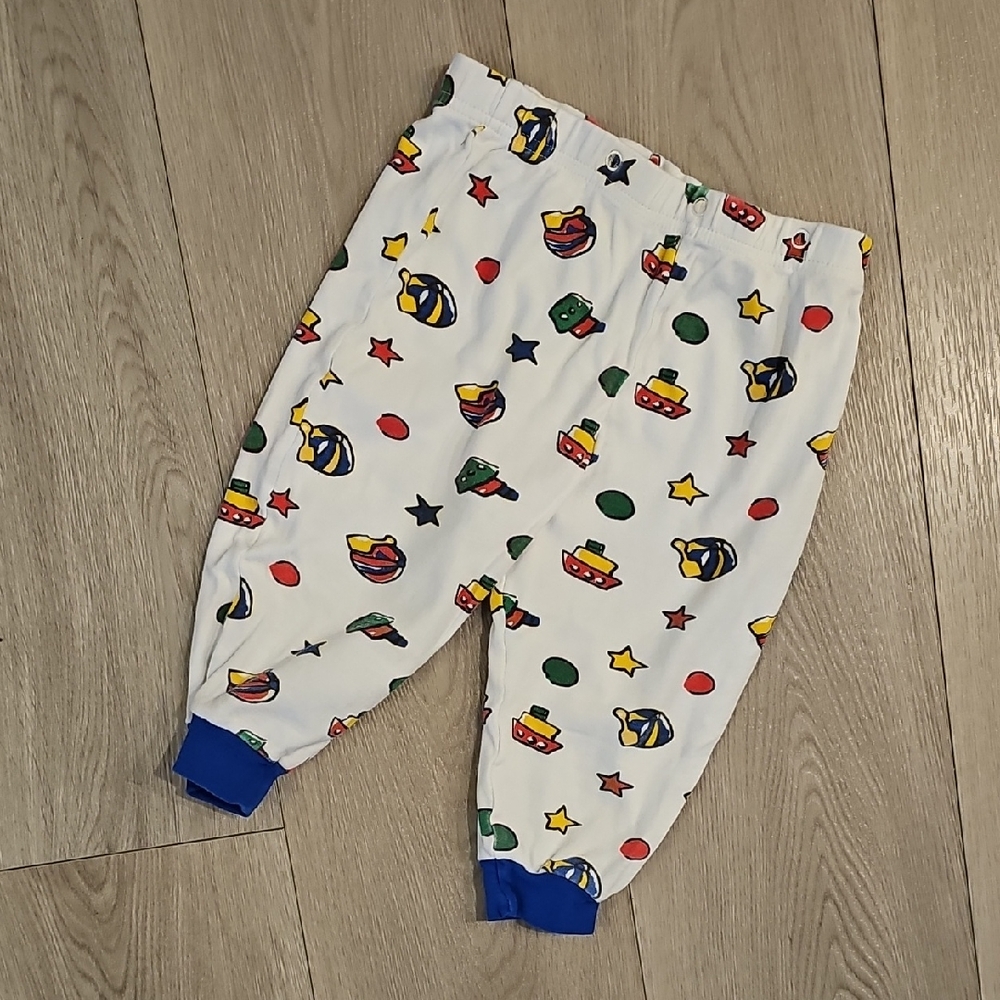 Vintage‎ The Bay Bundles Of Joy Beach Ocean Themed Pants, 18 Months